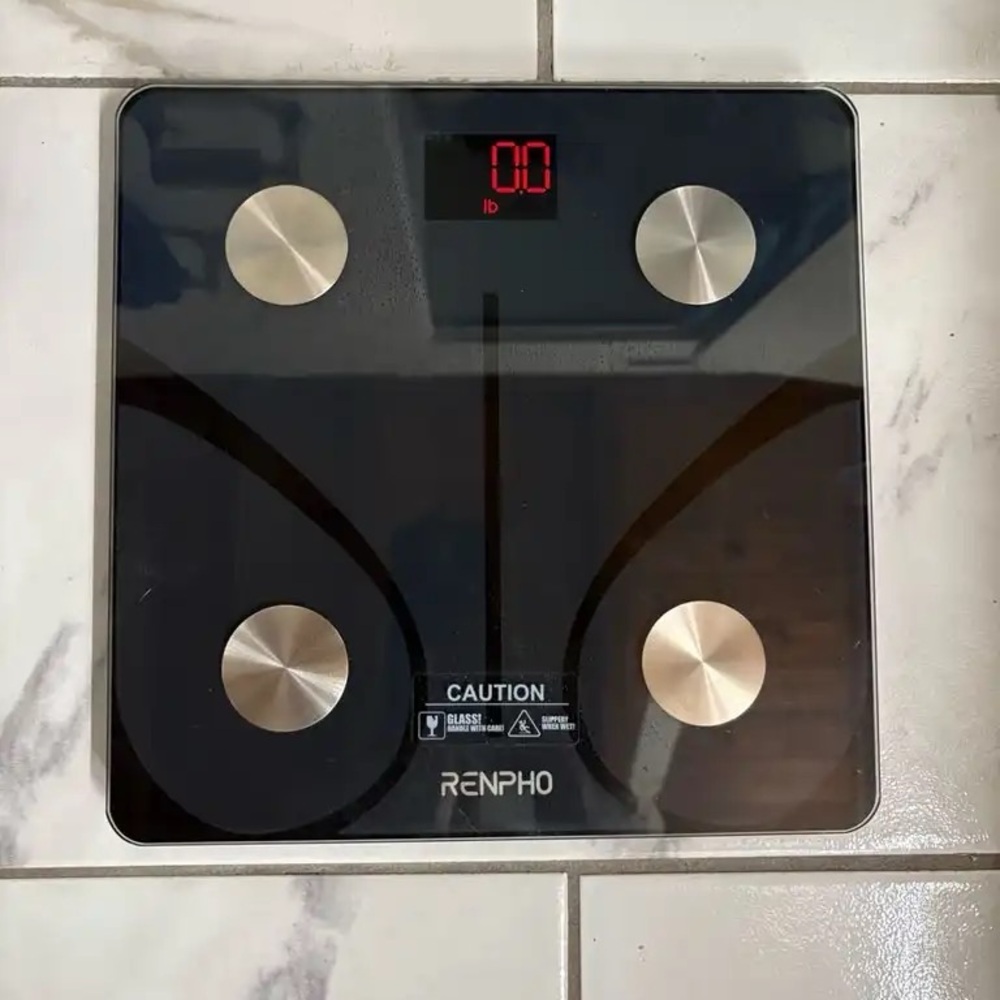 Black Digital Body Weight Scale